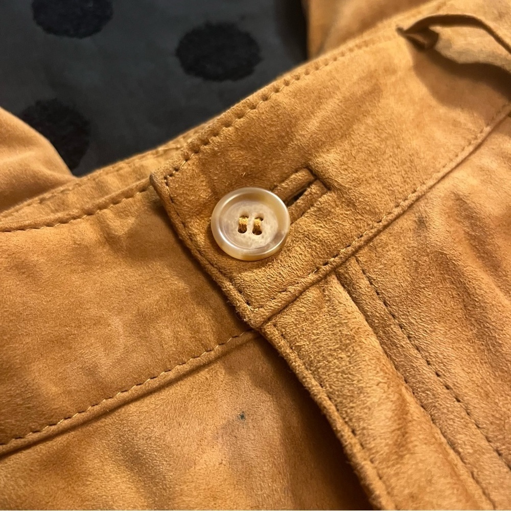 Vintage 100% Suede Leather Pants - Picture 4 of 14